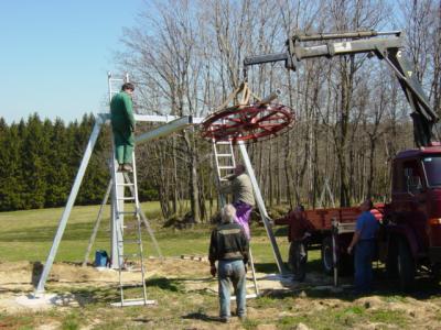 Budowa - montaż stacji przewojowej